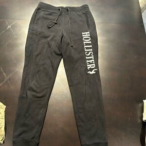 Hollister Sz XS black joggers super soft